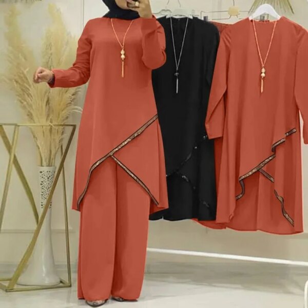 Ensemble Musulman Élégant pour Femmes – Chic & Confort au Quotidien – Image 3