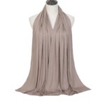 Hijab en Jersey de Coton Modal – Long Châle Doux & Respirant pour Femme – Image 6