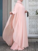 Robe Abaya en Mousseline Élégante – Style Moderne et Confort Luxe