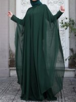 Robe Abaya en Mousseline Élégante – Style Moderne et Confort Luxe – Image 5