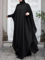 Robe Abaya en Mousseline Élégante – Style Moderne et Confort Luxe – Image 2