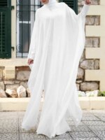 Robe Abaya en Mousseline Élégante – Style Moderne et Confort Luxe – Image 4