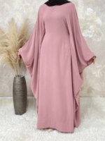 Abaya Papillon Dubaï Élégante – Robe Caftan Luxe pour Femme Musulmane