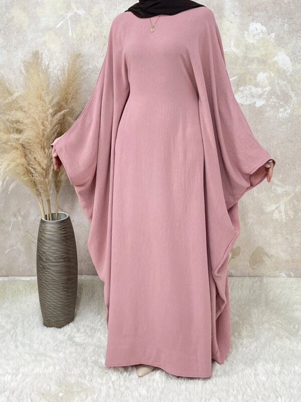 Abaya Papillon Dubaï Élégante – Robe Caftan Luxe pour Femme Musulmane – Image 1
