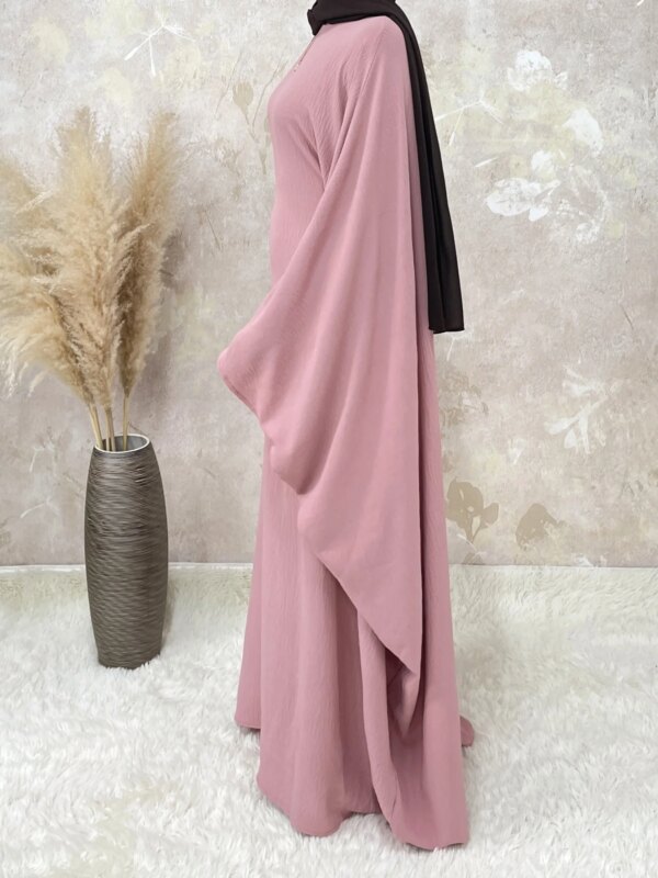 Abaya Papillon Dubaï Élégante – Robe Caftan Luxe pour Femme Musulmane – Image 3
