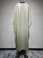 Brillant Abaya chauve-souris Satin – Image 6