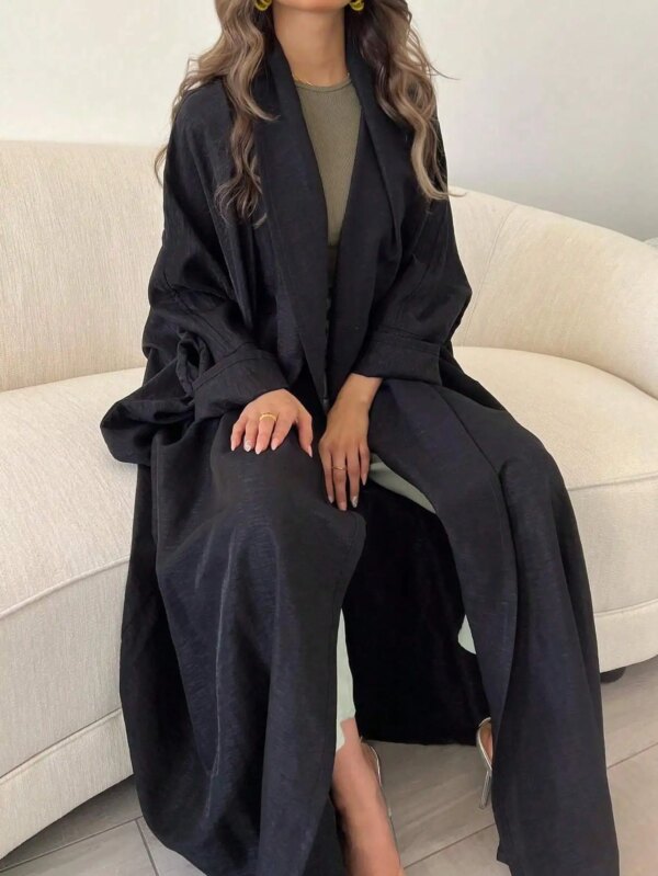 Abaya ample à manches longues – Image 3