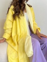 Abaya ample à manches longues – Image 5