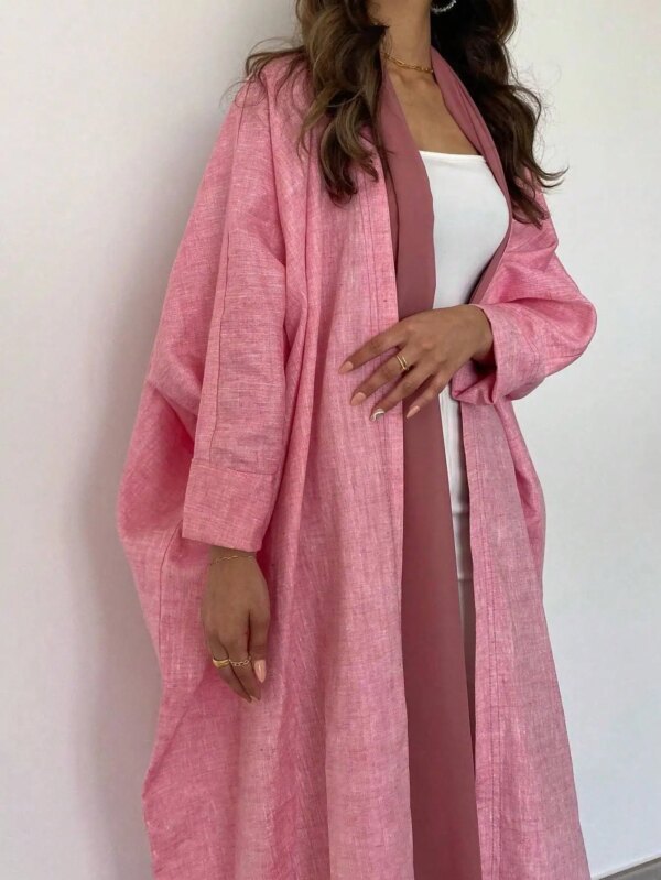 Abaya ample à manches longues – Image 2
