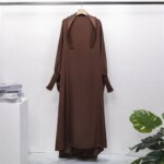 Abaya de prière élégante à capuche pour femmes – Image 4