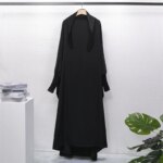 Abaya de prière élégante à capuche pour femmes – Image 5