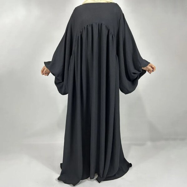 Abaya Jazz crêpe manches ballon – Image 5