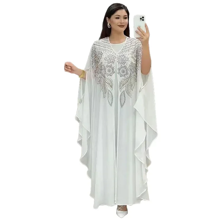 Abaya Blanc