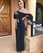 Abaya brodé dubaï turquie – Image 6