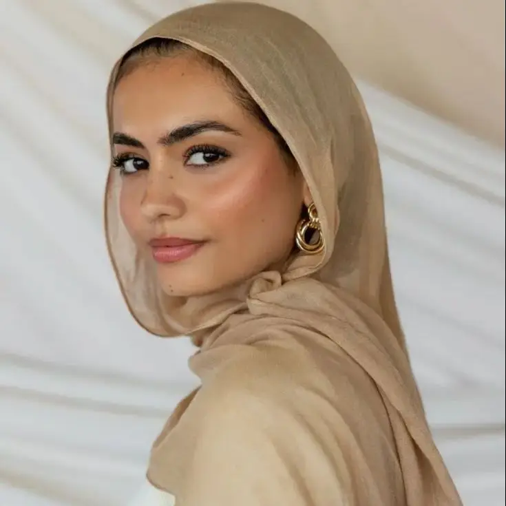 Nouveau Hijabs, écharpe mince châles unis