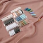 Épingles pour écharpe, couleur unie, Ellipse, broche de sécurité en plastique – Image 2