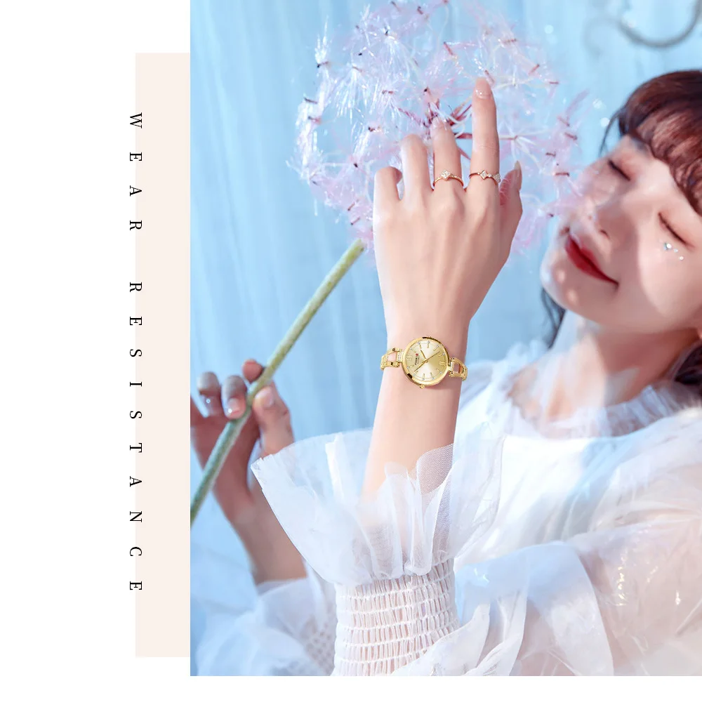 Montre luxe haute qualité à Quartz en acier inoxydable