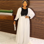 Robe Longue de Soirée en Mousseline de Soie, Grande Taille, 2025 – Image 3