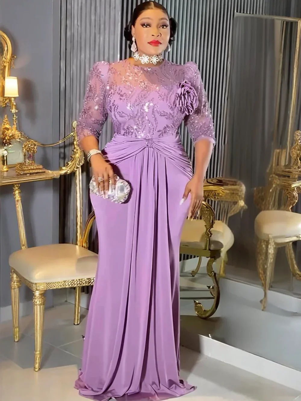 Sexy robe longue moulante tenues élégantes robes de soirée