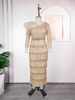 Robes de soirée pompon, paillettes, élégante – Image 5