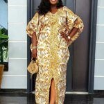 Boubou Robe Djellaba Femme  luxe