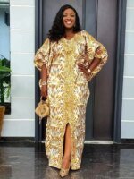 Boubou Robe Djellaba Femme  luxe