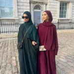 Abayas fermé velours côtelé – Image 3