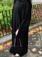 Abayas fermé velours côtelé – Image 6