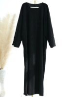 Abayas fermé velours côtelé – Image 7