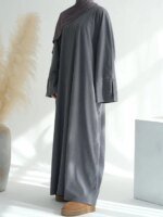 Abayas fermé velours côtelé – Image 15