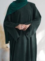 Abayas fermé velours côtelé – Image 10