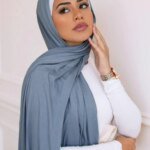 Premium Jersey Hijab écharpe pour femmes