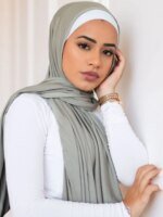 Premium Jersey Hijab écharpe pour femmes – Image 3