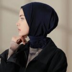 Hijab casquettes solide sous-écharpe – Image 4