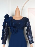 Robes à manches longues, à paillettes dubaï – Image 4