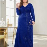 Robe de soirée de luxe grande taille