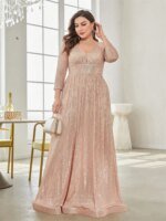 Robe de soirée de luxe à paillettes – Image 8