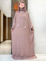 Abaya en coton doux pour  femmes – Image 2