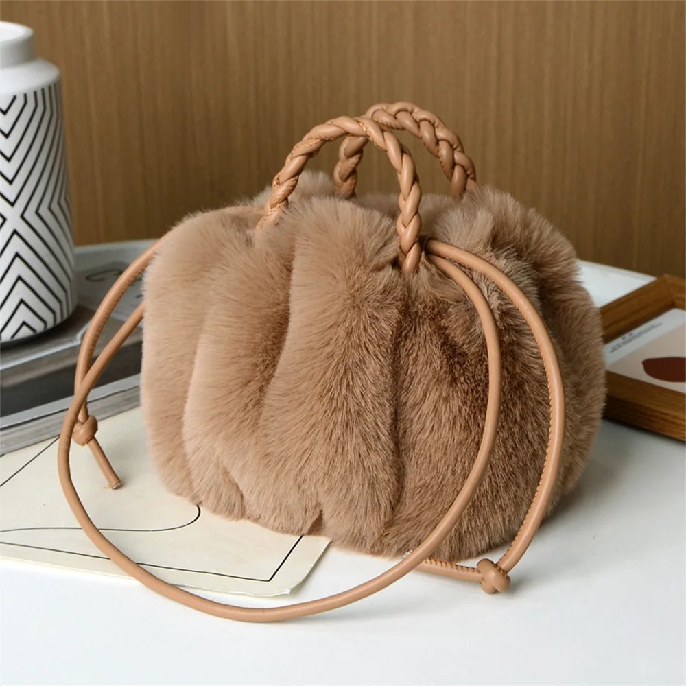 Sac en peluche, fourre-tout mignon, mode automne hiver