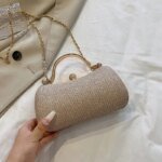 Sac de soirée à chaîne sac sous les bras Vintage – Image 3