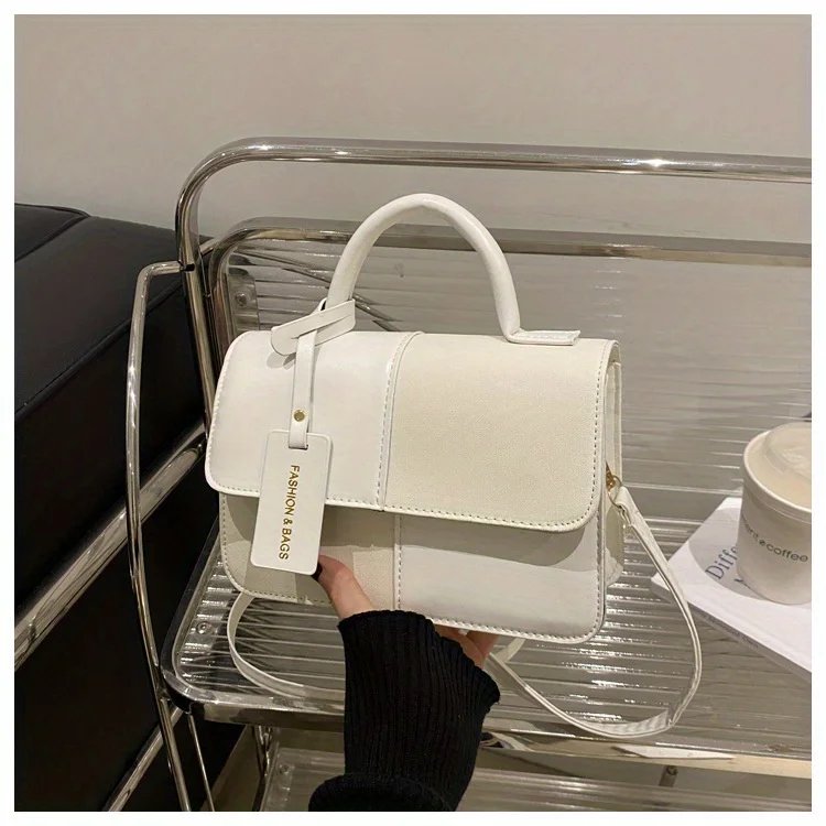 Sac à main femme élégant motif géométrique – Bandoulière tendance