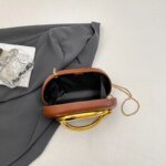 Sac à bandoulière femme élégant – Pochette de soirée chaîne – Image 6