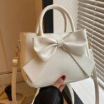 Sac à main élégant femme avec nœud – Sac bandoulière chic – Image 6