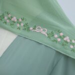 Abaya Hijab Luxueuse Brodée Fleurie – Style Dubaï Élégant – Image 11