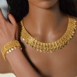 Ensembles de bijoux plaqués or avec pendentif – Image 2