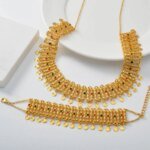 Ensembles de bijoux plaqués or avec pendentif – Image 5