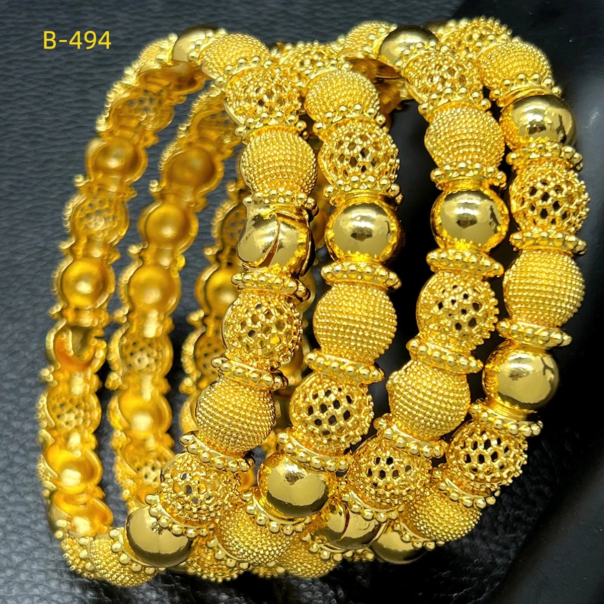 Bracelet luxe Dubaï plaqué or 24K – Bijou mariage femme élégante Bracelet luxe Dubaï plaqué or 24K – Bijou mariage femme élégante