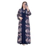 Ensemble abaya 2 pièces élégante automne luxe pudique – Image 5