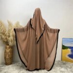 Abaya musulmane luxe style Dubaï – Mode islamique élégante femme Ramadan Eid – Image 13