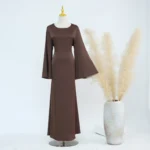 Ensemble abaya 2 pièces femme musulmane – tenue Dubaï Ramadan élégante – Image 5